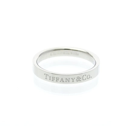 Tiffany Flat Band · Platinum · Size 6.5 (EU 56.25)