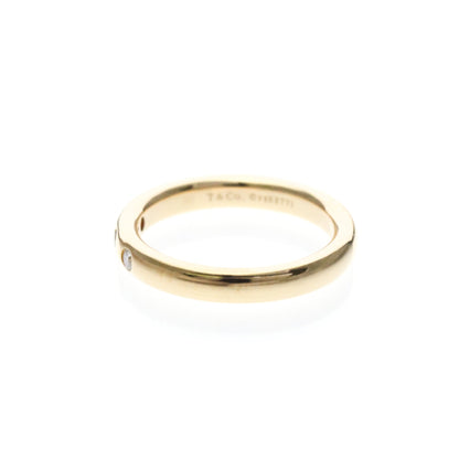 Tiffany Stacking Band · 18K Rose Gold · Diamond
