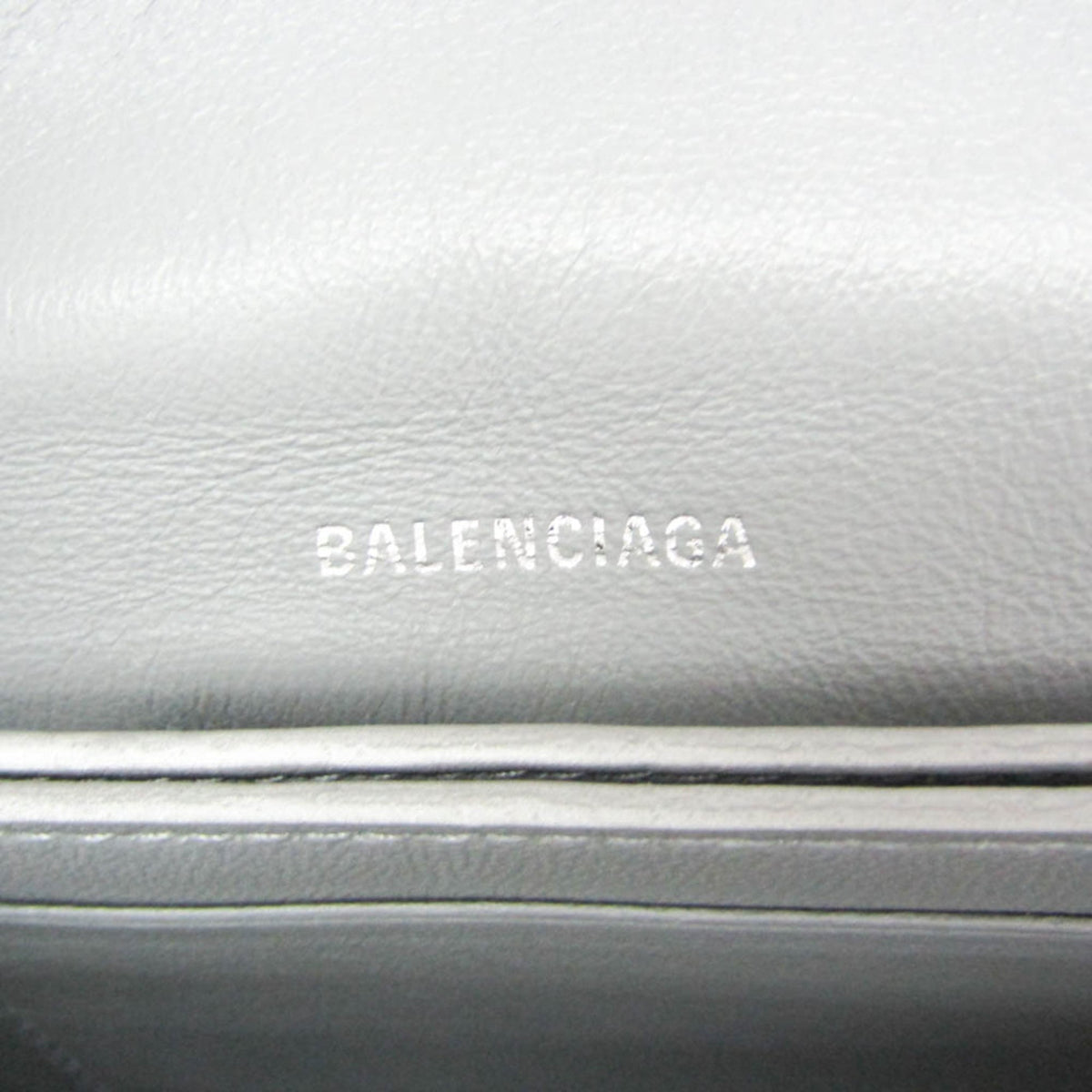 Balenciaga Crush Chain · Metallic Leather