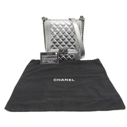 Chanel Boy · Metallic Calfskin