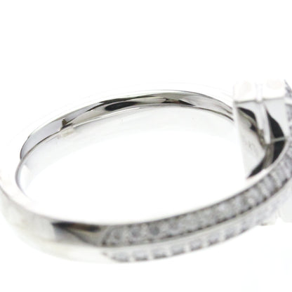 Tiffany T One · 18K White Gold · Diamond · Size 4.5 (EU 51.25)