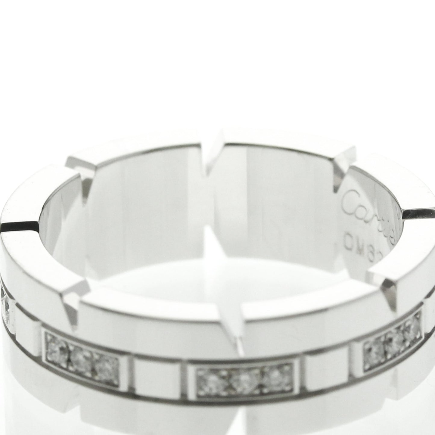 Cartier Tank Française · 18K White Gold · Diamond