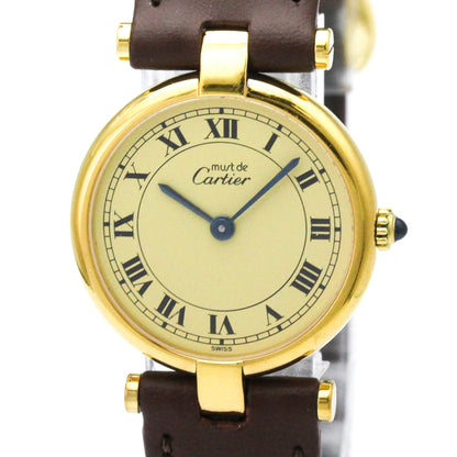Cartier Must · Gold Plated · Quartz