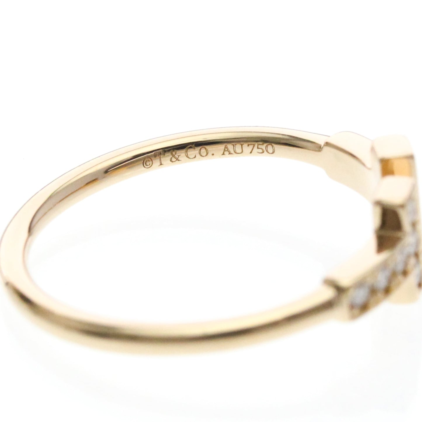 Tiffany T Wire · Diamond · Rose Gold