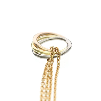 Cartier Baby Trinity · Tri-Gold Necklace