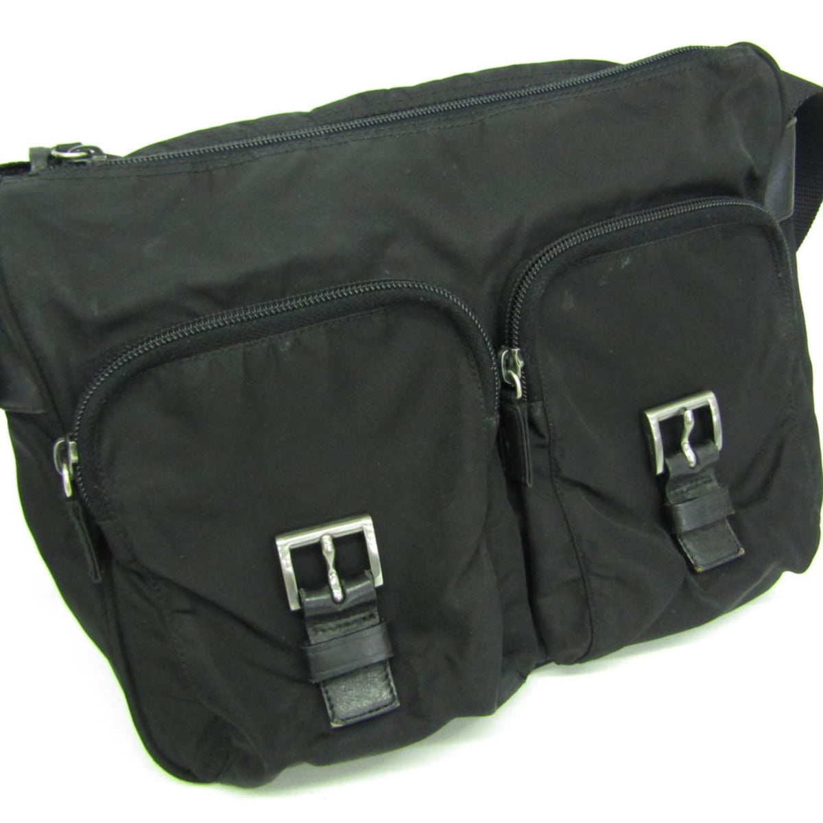 Prada Triangle Logo · Nylon Crossbody