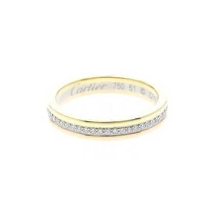 Cartier Louis Cartier Vendôme · Tri-Gold · Size 5.75 (EU 54.38)