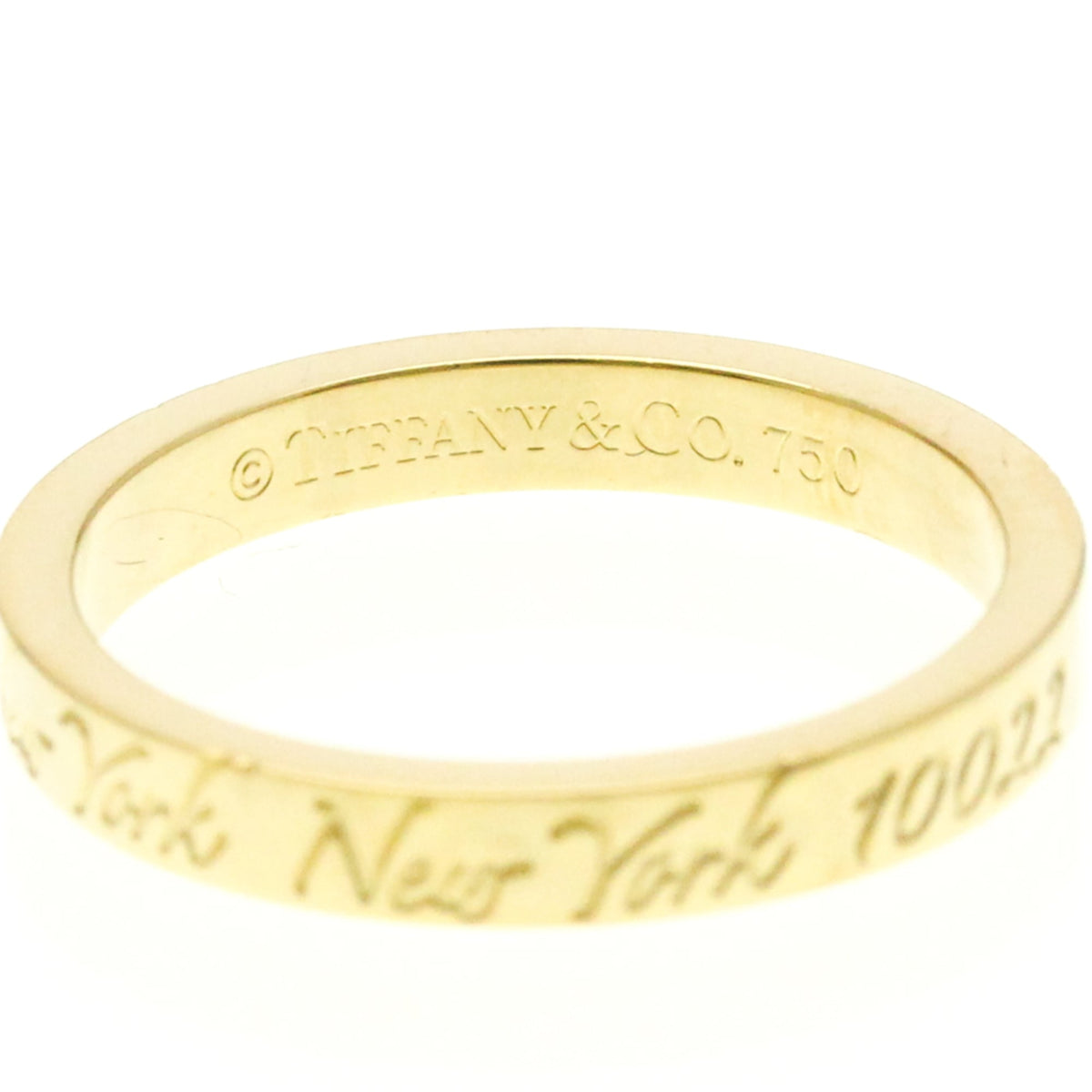 Tiffany · 18K Yellow Gold Band Ring