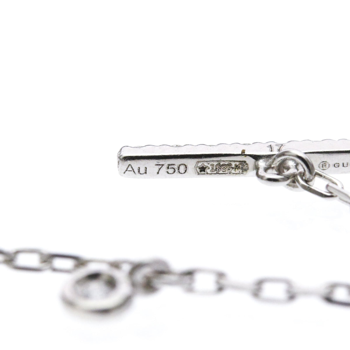 Gucci Double G Diamond · 18K White Gold