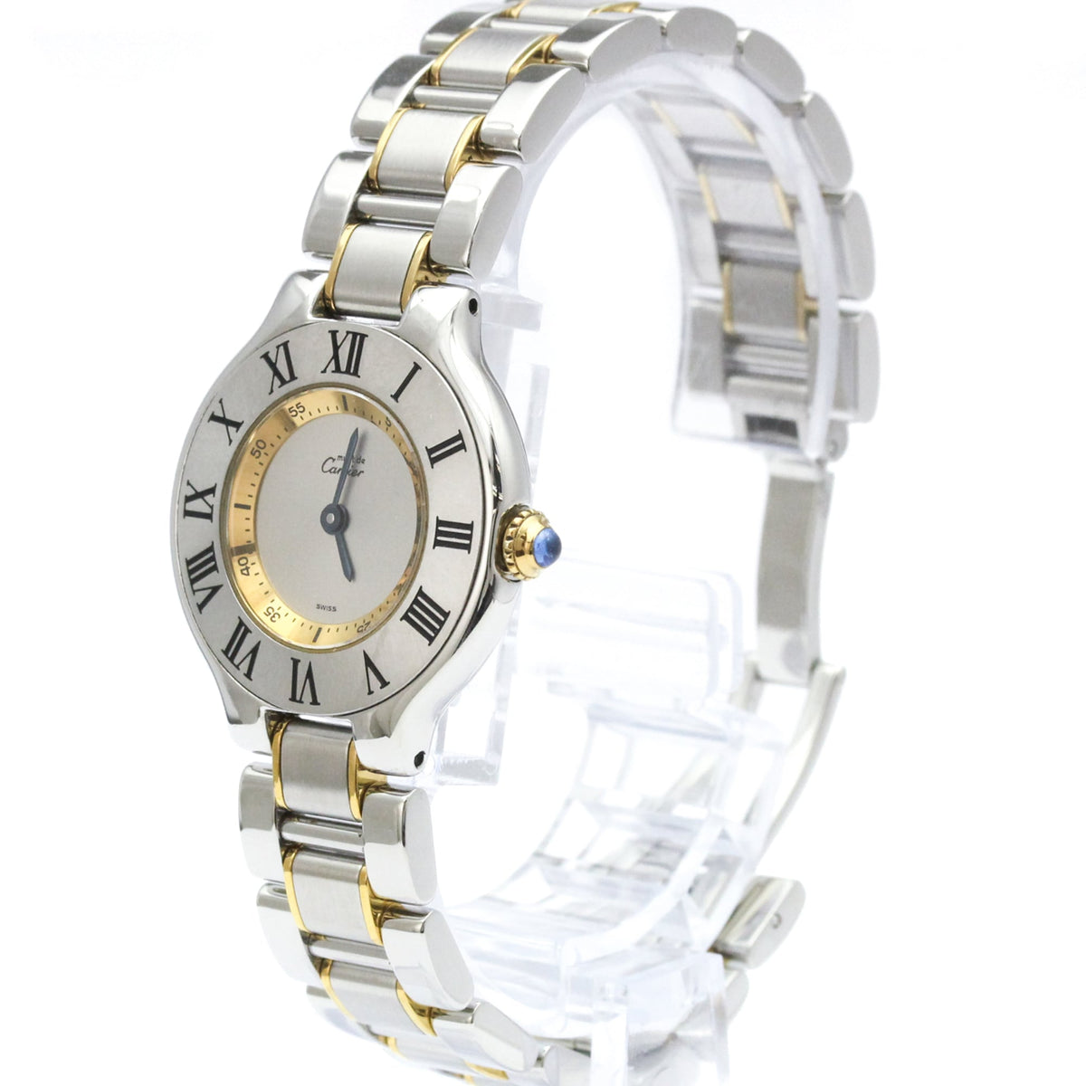 Cartier Must 21 · Steel & Gold Plated