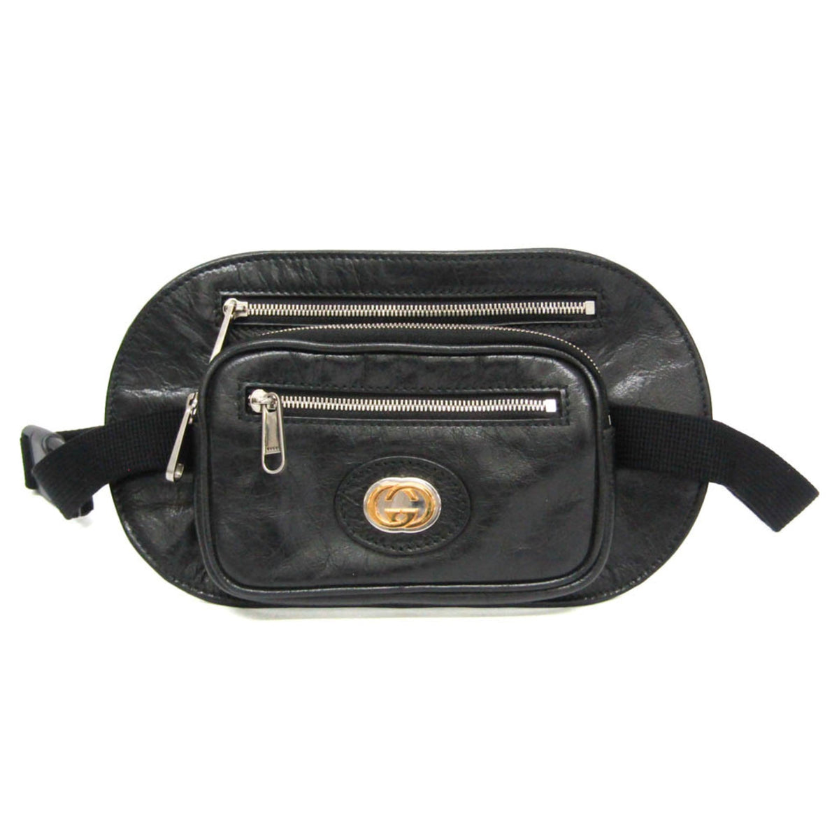 Gucci Interlocking Belt Bag · Leather