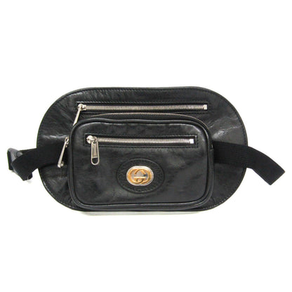 Gucci Interlocking Belt Bag · Leather