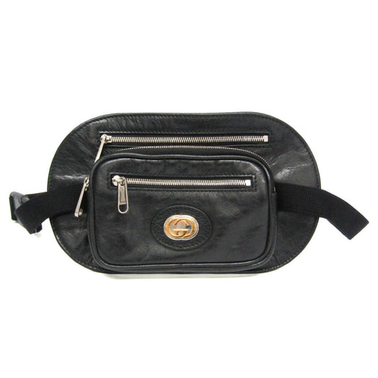 Gucci Interlocking Belt Bag · Leather