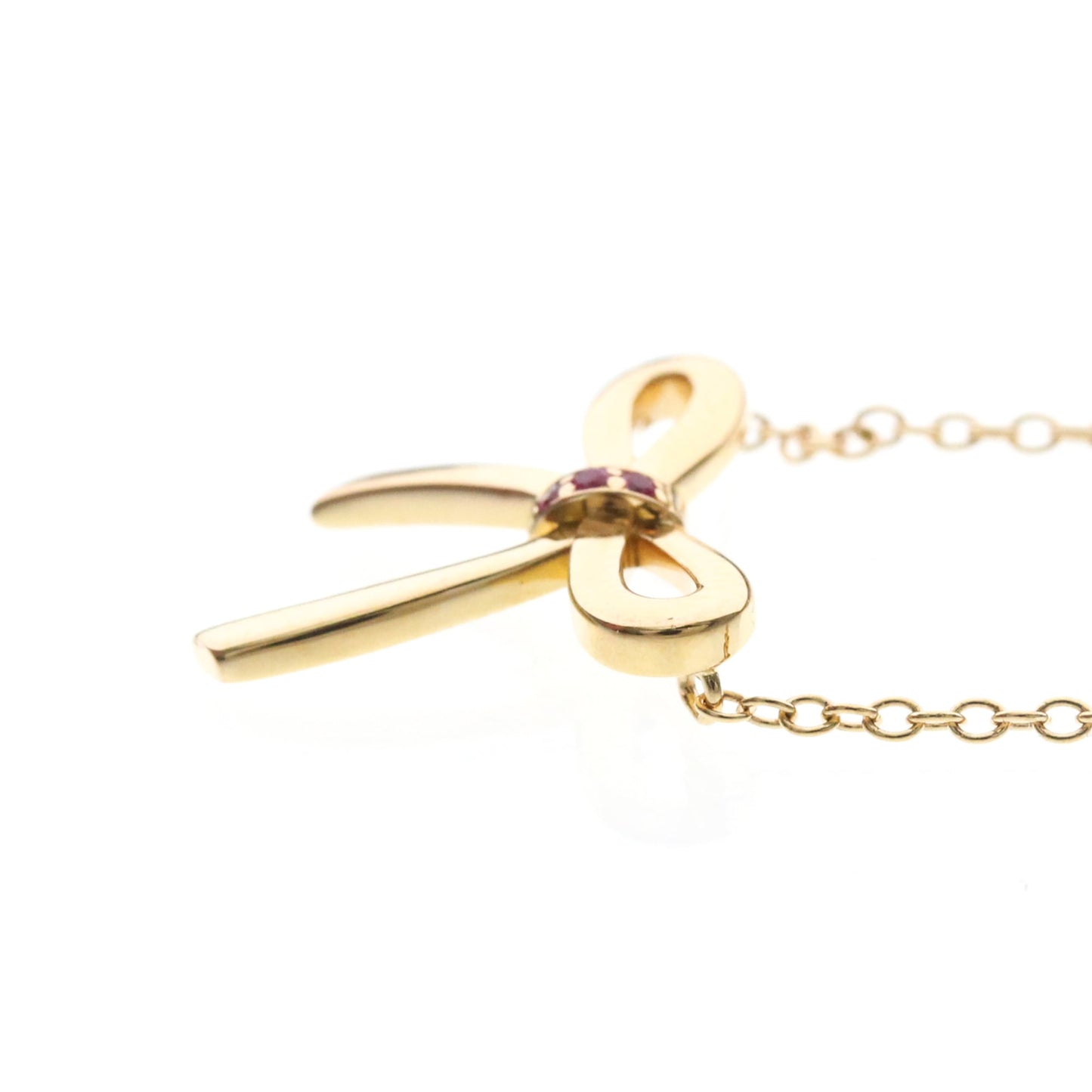 Tiffany Bow Ribbon · Rose Gold · Ruby