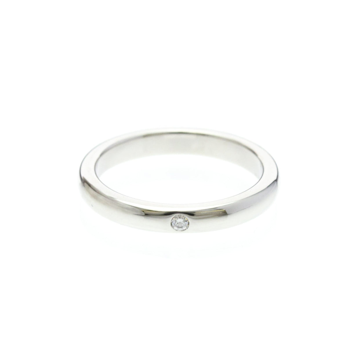 Tiffany Stacking Band · Platinum · Diamond