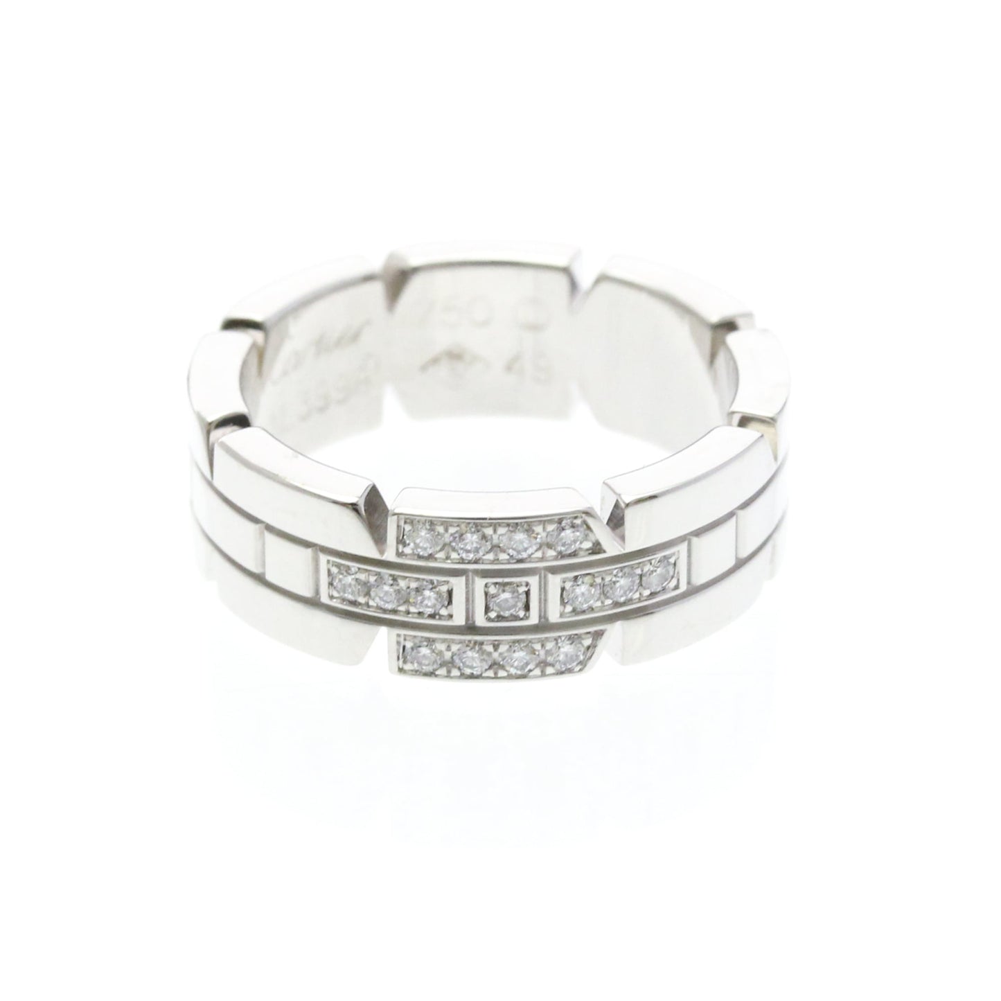 Cartier Tank Française · Diamond · White Gold