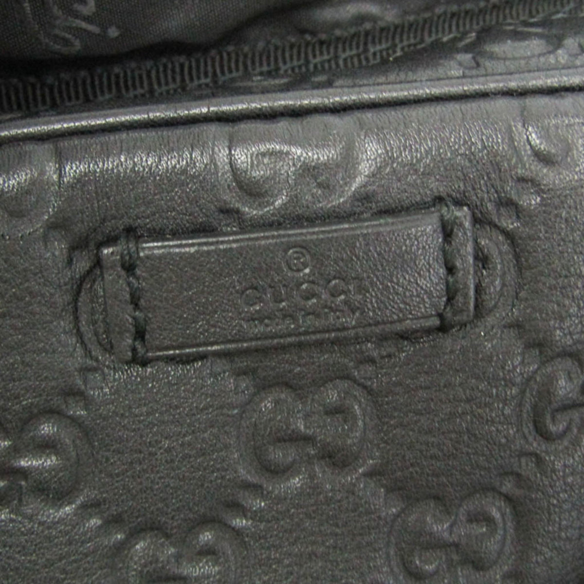 Gucci Guccissima · Leather Briefcase