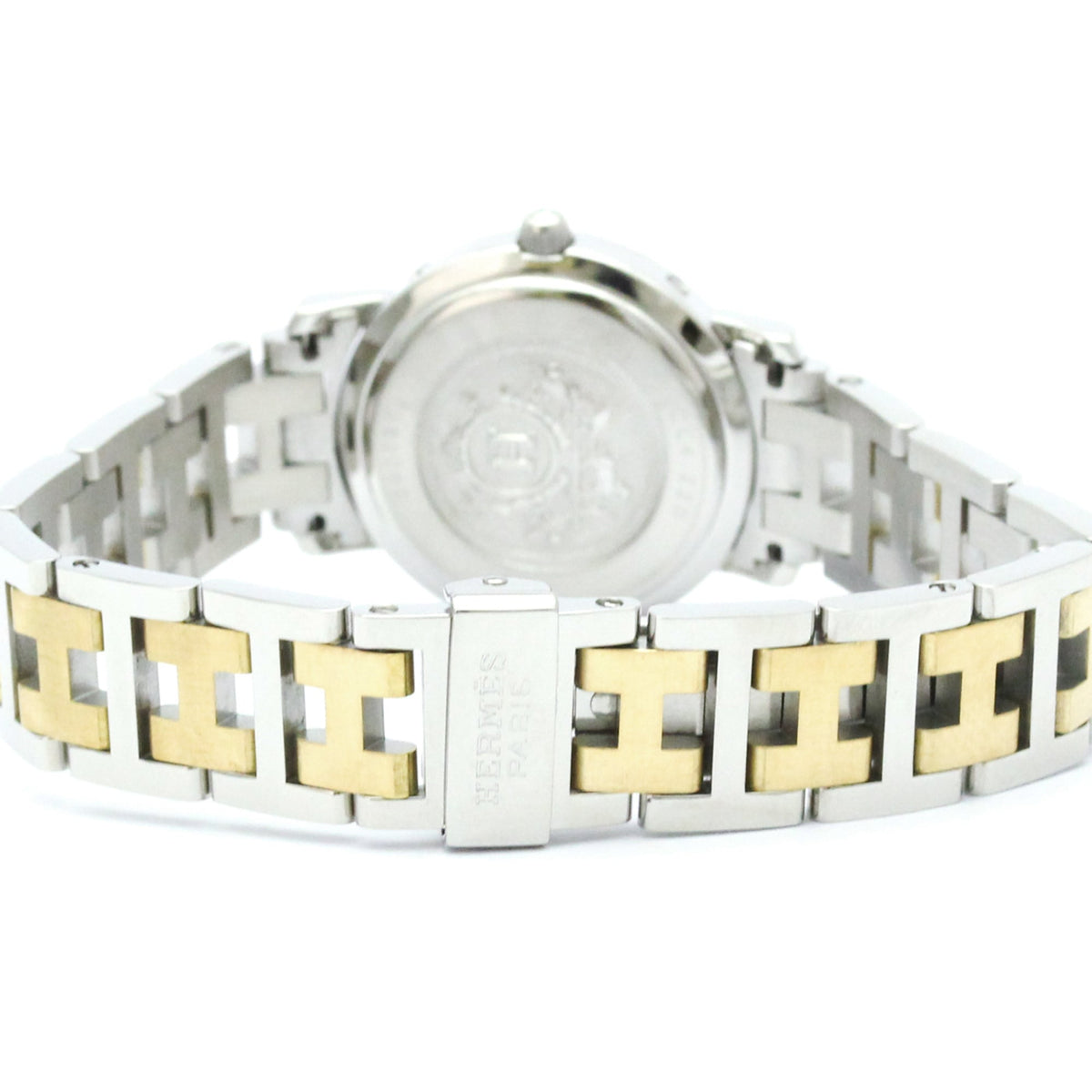 Hermès Clipper · Gold Plated · Quartz
