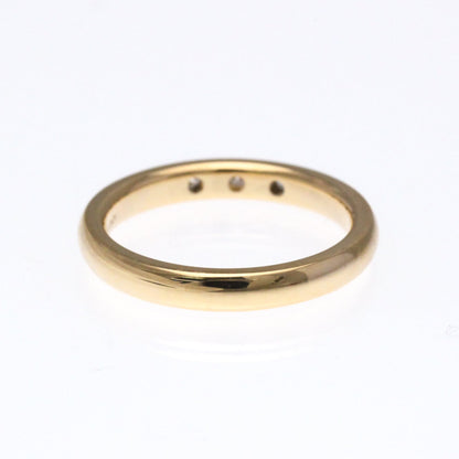 Tiffany Stacking Band · 3 Diamond · Rose Gold