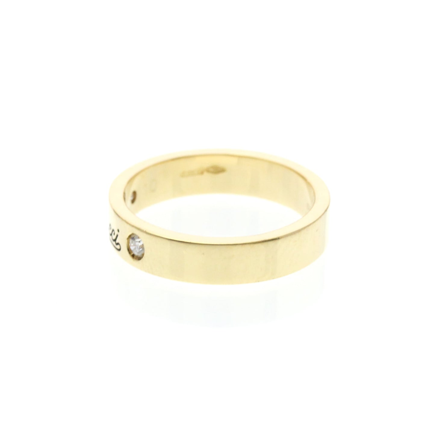 Gucci Icon · Diamond Band · 18K Yellow Gold