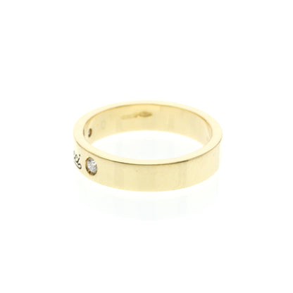 Gucci Icon · Diamond Band · 18K Yellow Gold