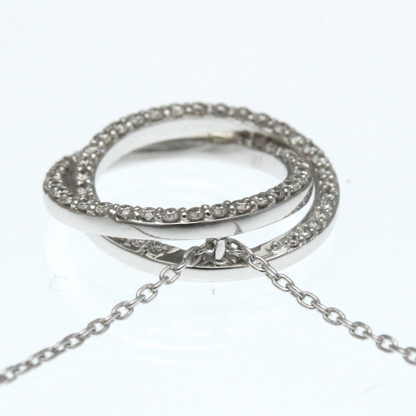 Ponte Vecchio Diamond Circle · 18K White Gold