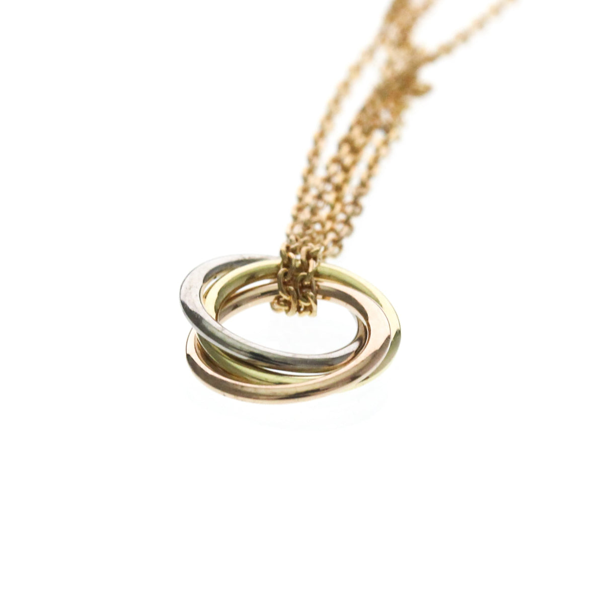 Cartier Baby Trinity · Tri-Gold Necklace