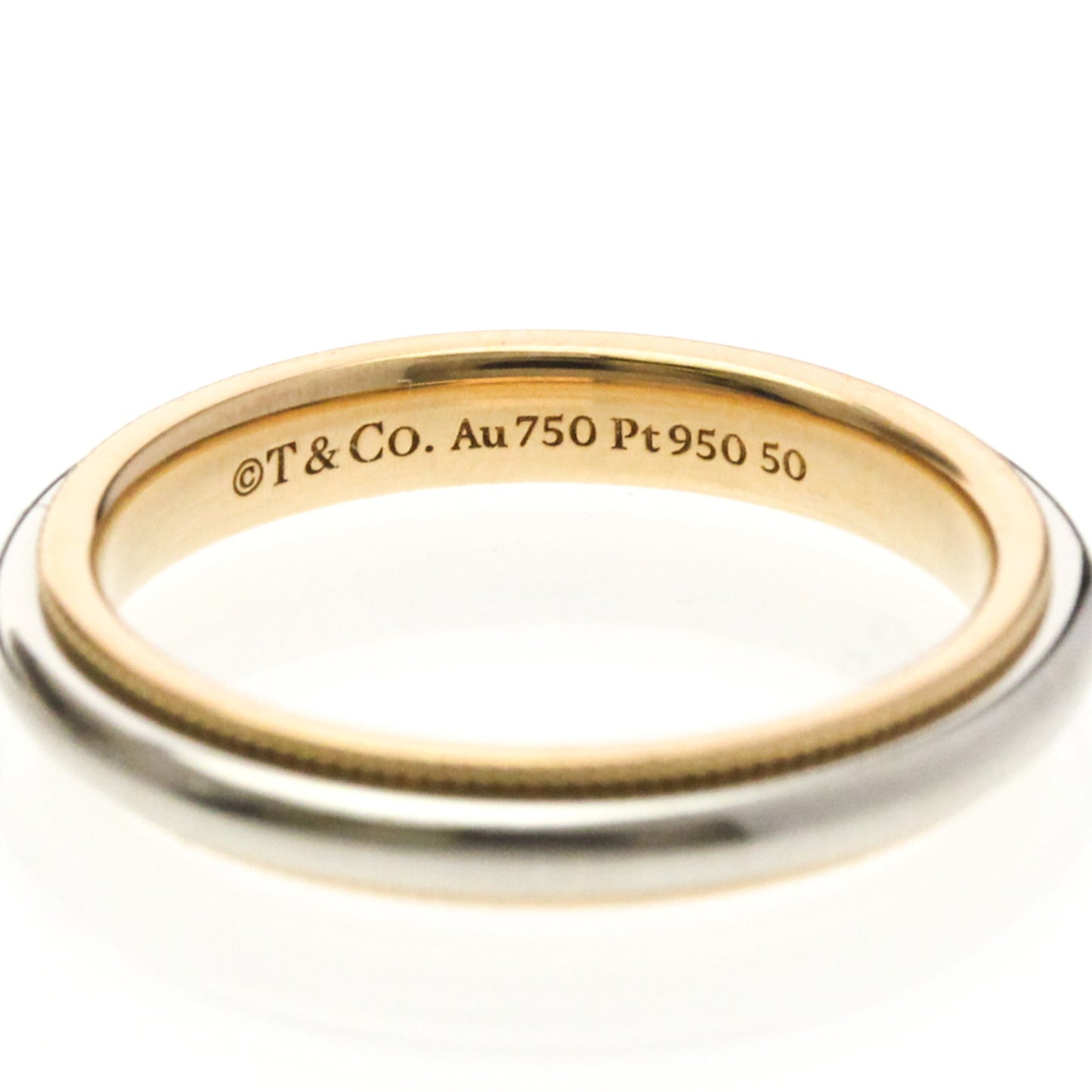 Tiffany Milgrain · Rose Gold & Platinum
