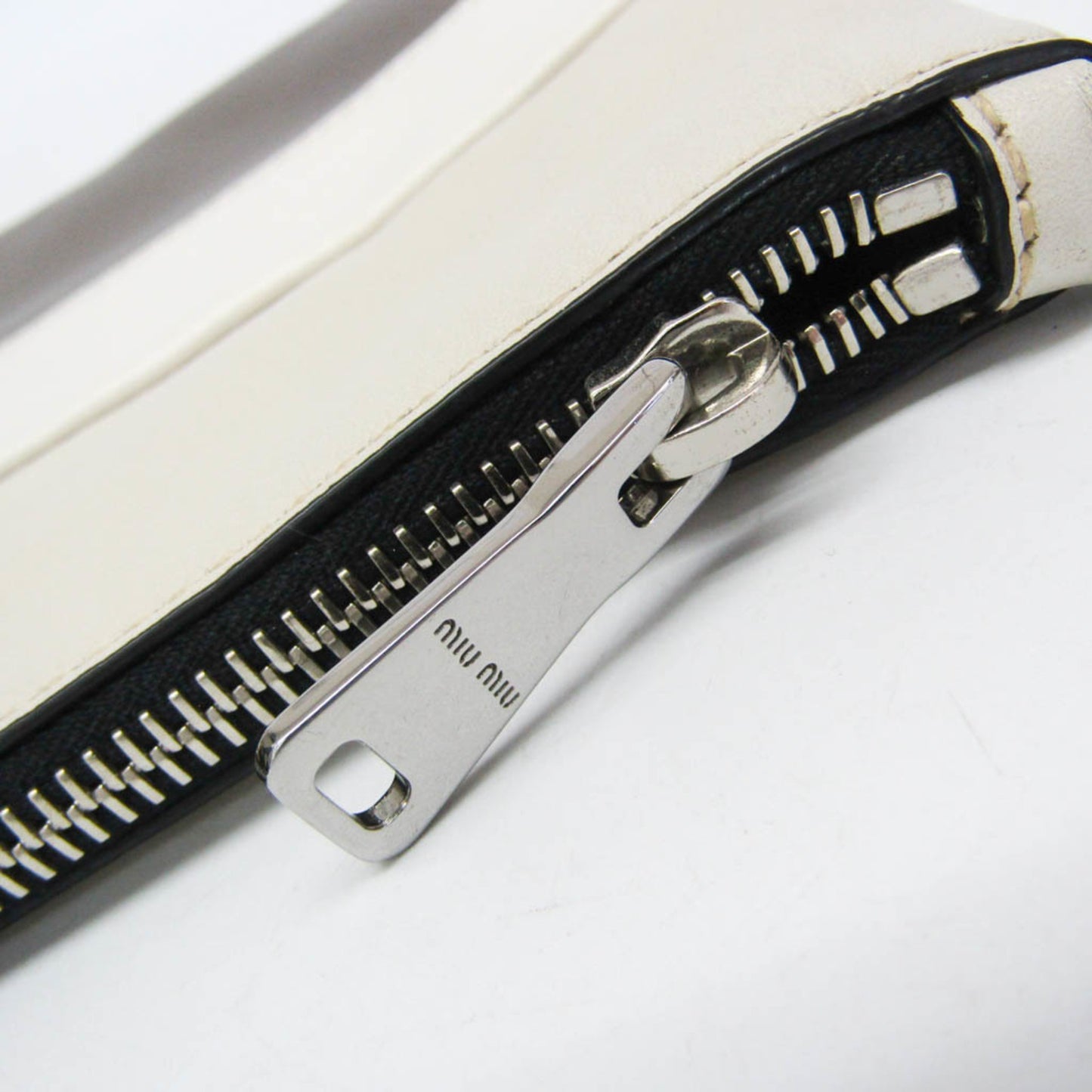 Miu Miu · Leather Clutch · Two-Tone
