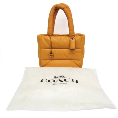Coach Pillow Tote · Leather