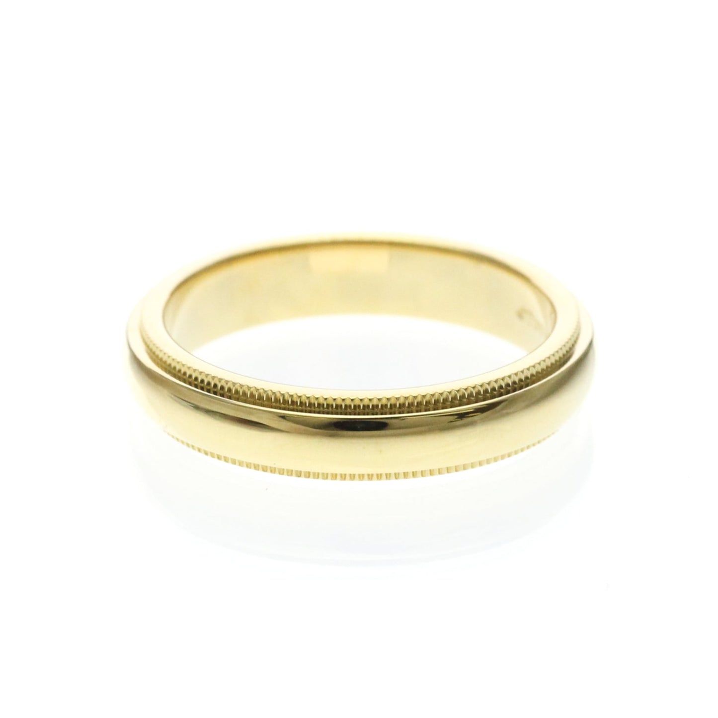 Tiffany Milgrain · 18K Yellow Gold