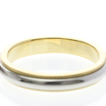 Tiffany Milgrain · Platinum & 18K Yellow Gold