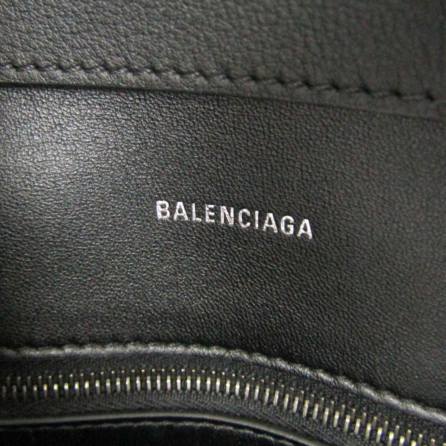 Balenciaga Downtown · Leather Shoulder Bag