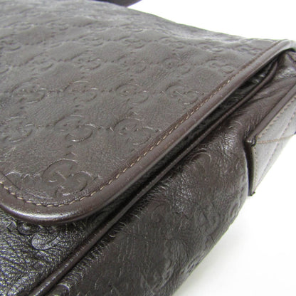 Gucci Guccissima · Leather Messenger