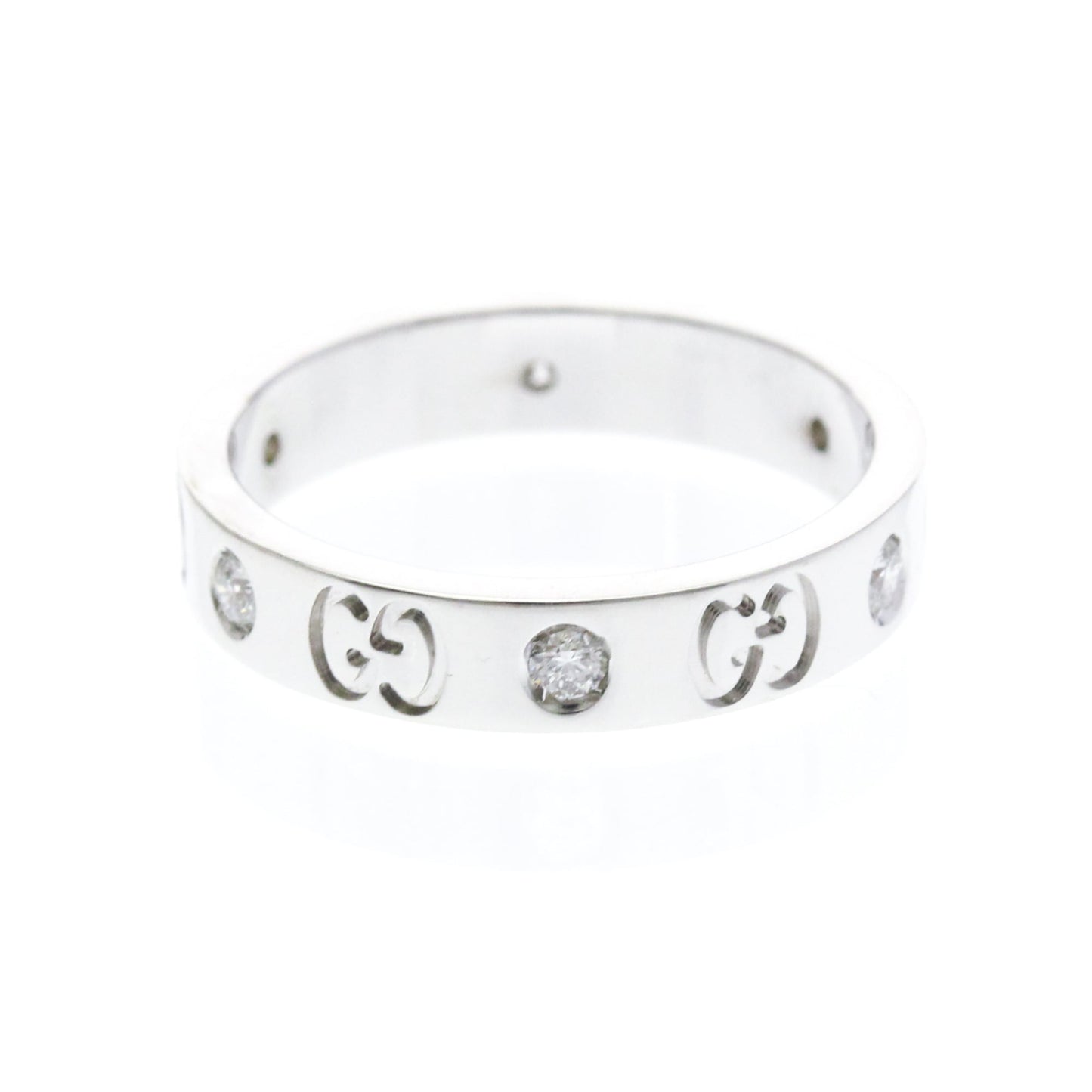 Gucci Icon · Diamond · 18K White Gold