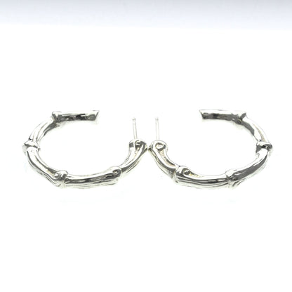 Tiffany Bamboo · Sterling Silver · Hoop