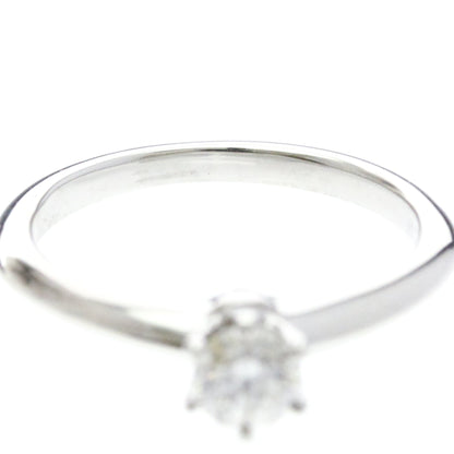 Tiffany Classic Solitaire · Platinum · Diamond · Size 4 (EU 47.5)