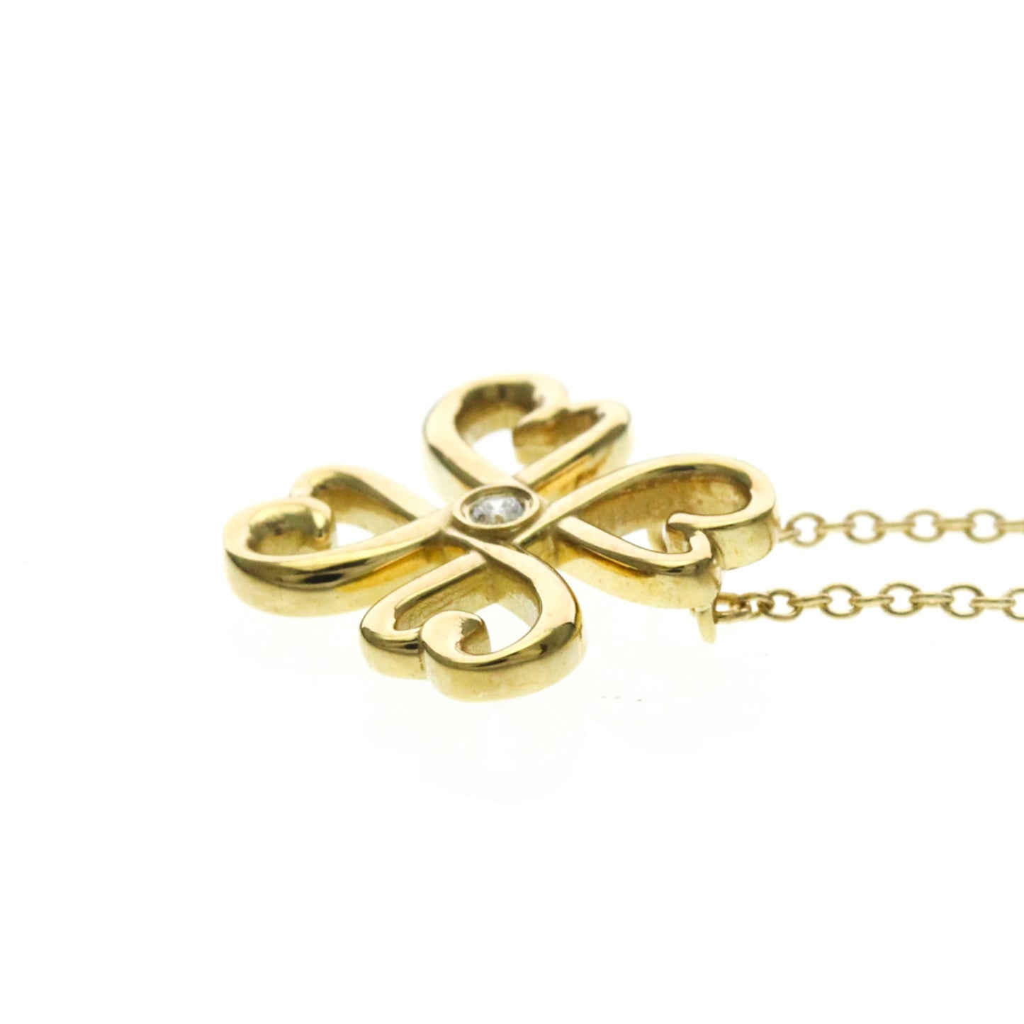 Tiffany Loving Heart Clover · 18K Yellow Gold