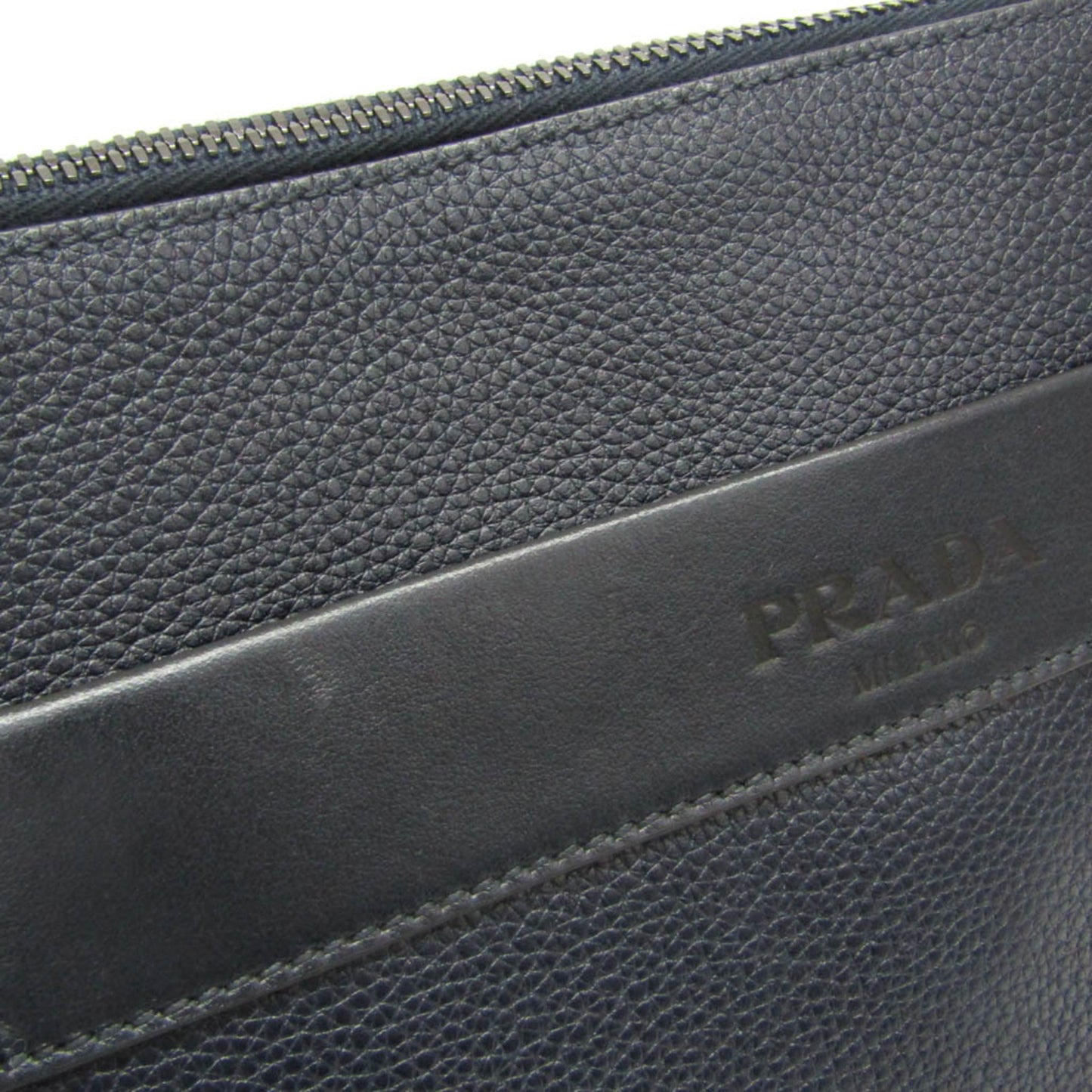 Prada Leather Messenger · Dual Tone