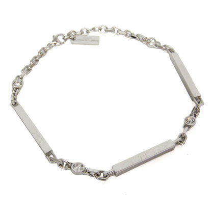 Saint Laurent · Rhinestone Charm Bracelet