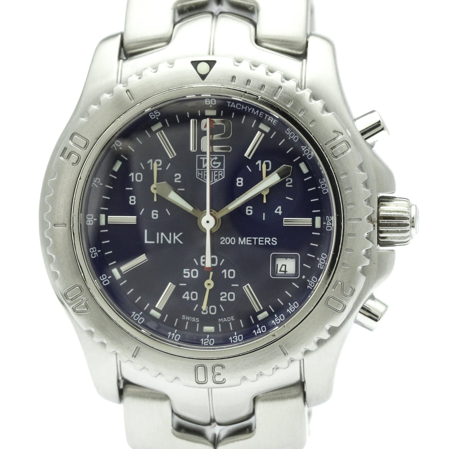 Tag Heuer Link · Chronograph · Steel · Quartz