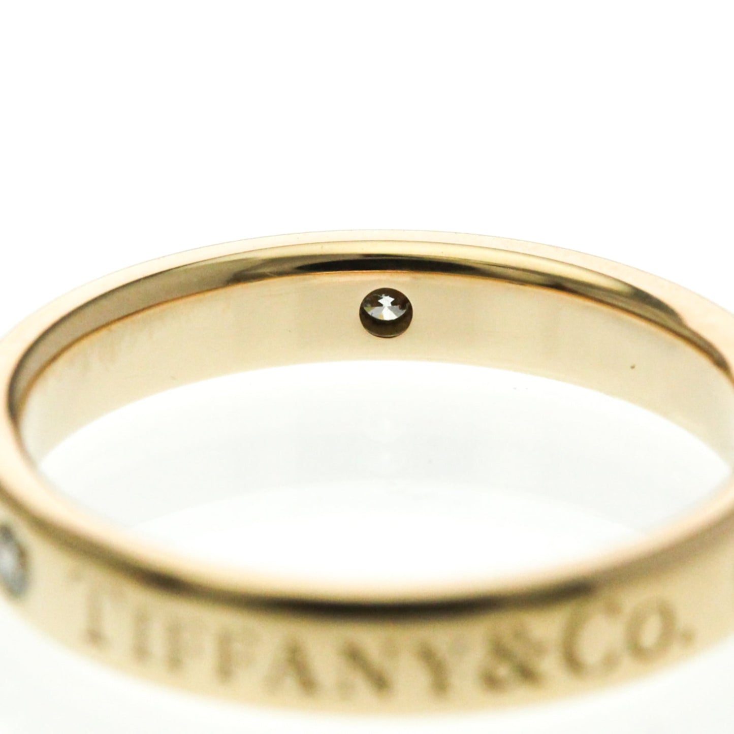 Tiffany Diamond Band · Rose Gold