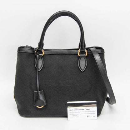 Prada Logo Jacquard · Leather