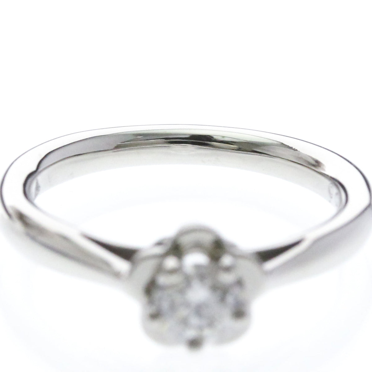 Chanel Camellia · Platinum · Diamond · Size 4 (EU 50)