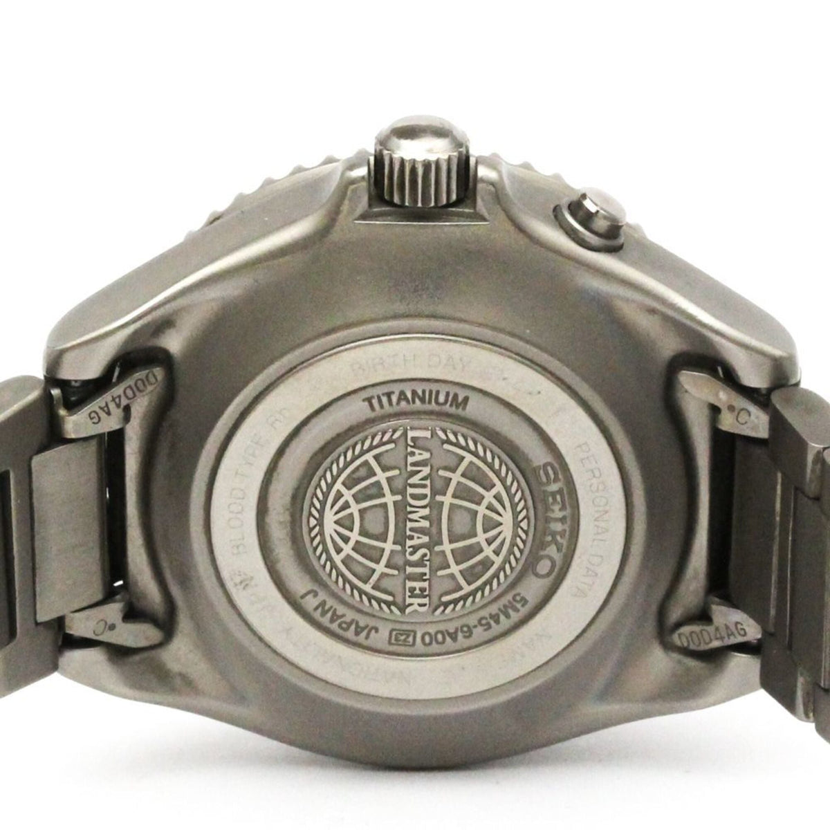 Seiko Land Master Kinetic · Titanium · GMT