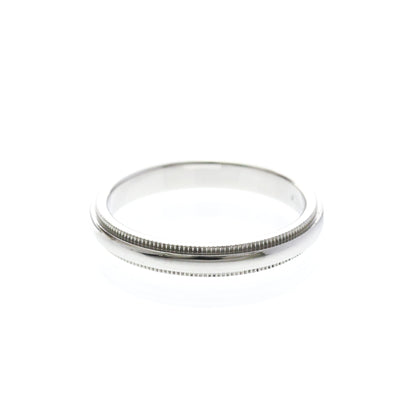 Tiffany Milgrain · Platinum