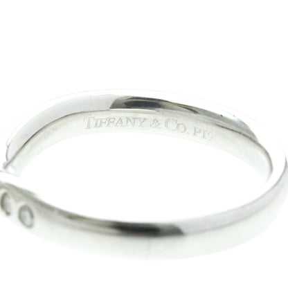 Tiffany Curved Band · Platinum · Diamond