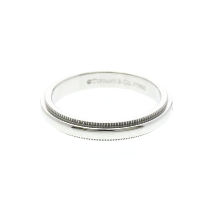 Tiffany Milgrain · Platinum · Diamond