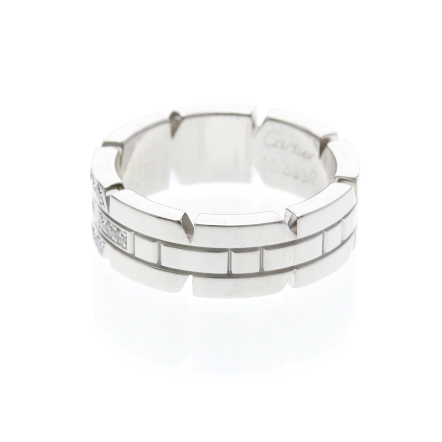 Cartier Tank Française · Diamond · White Gold