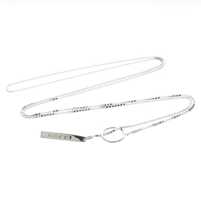 Gucci Lariat · 18K White Gold